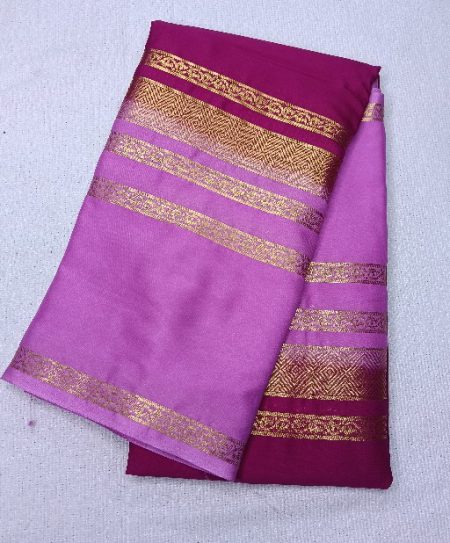 2D Crape SAREES WITH BLOUSE