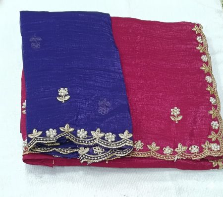 CONTRAST SAREES