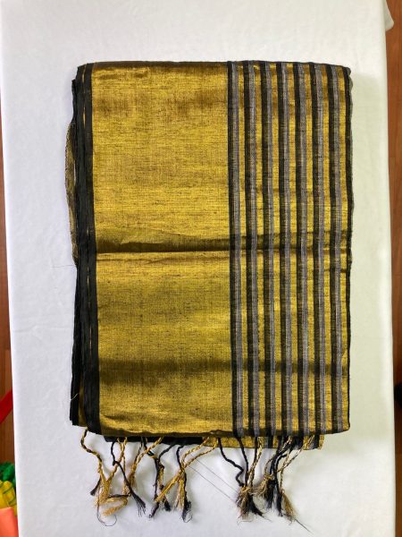 BLACK & GOLDEN LINE SAREES