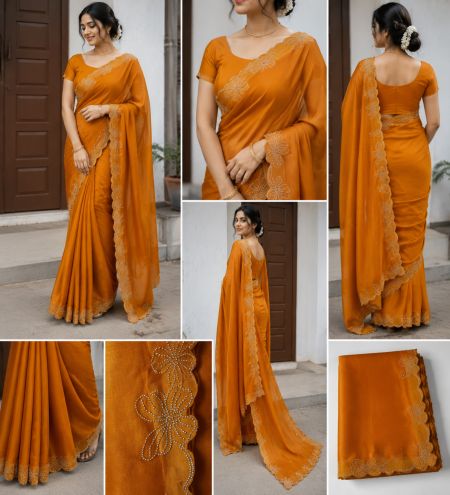 Butterfly saree