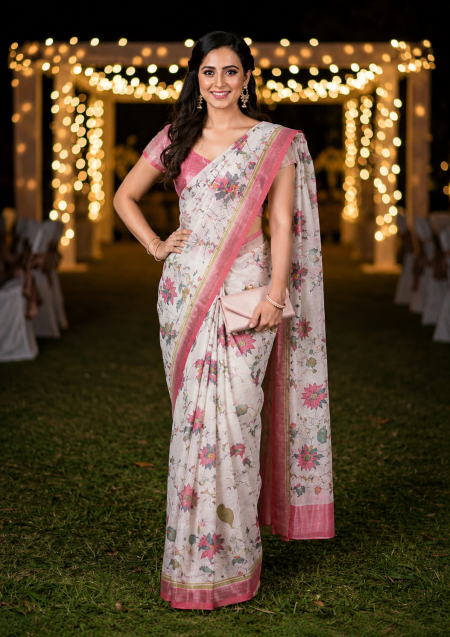 Zariya Prints Saree
